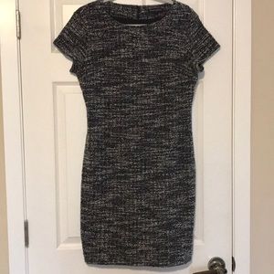Banana Republic Tweed Short Sleeved Dress